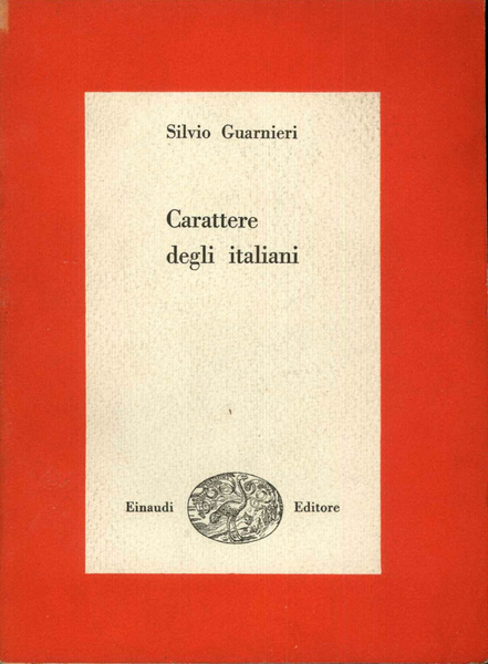 Carattere degli italiani