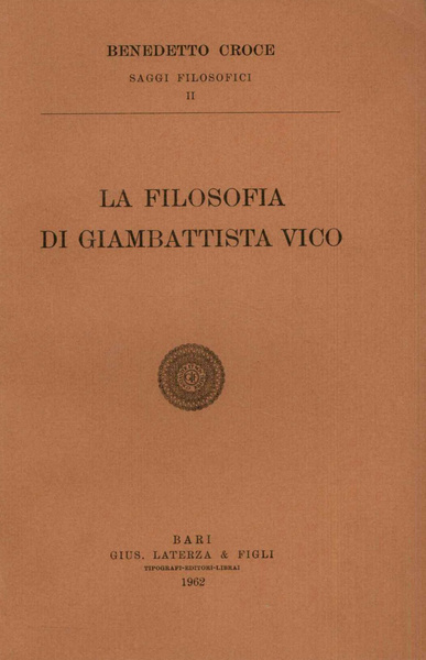 La filosofia di Giambattista Vico