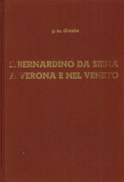 San Bernardino da Siena a Verona e nel Veneto