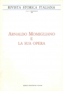 Rivista storica italiana "Arnoldo Momigliano e la sua opera"