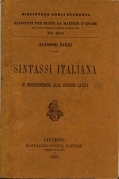 Sintassi italiana in corrispondenza alla sintassi latina