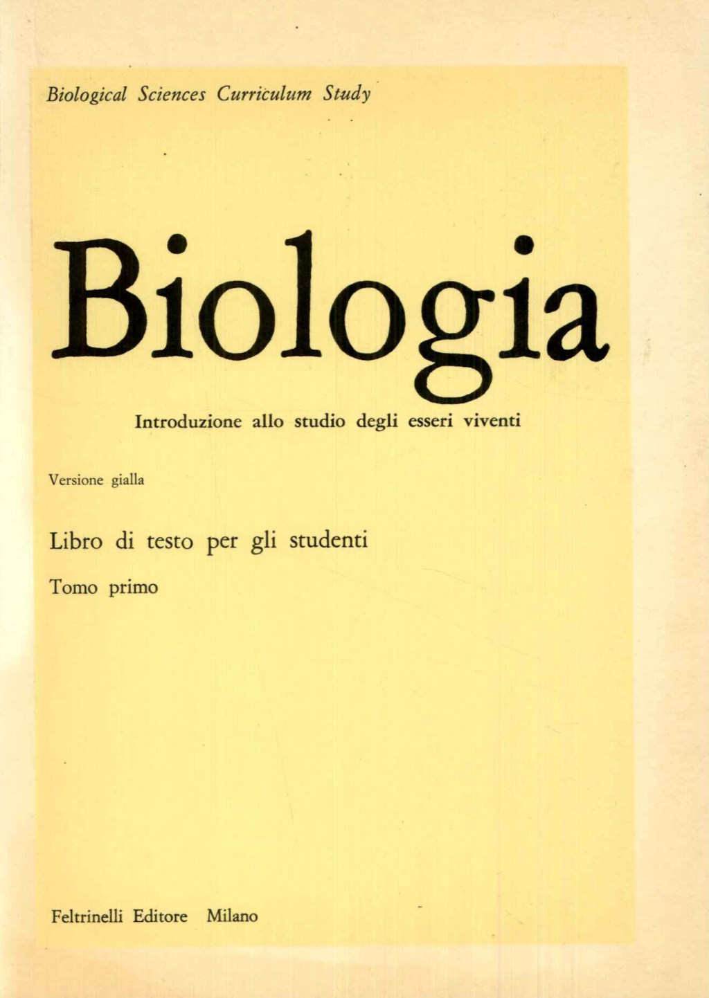 Biologia. Introduzione allo studio degli esseri viventi. Libro di testo …