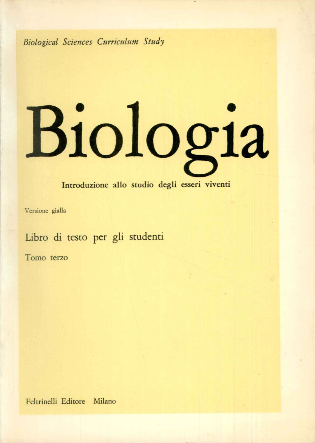 Biologia. Introduzione allo studio degli esseri viventi. Libro di testo …