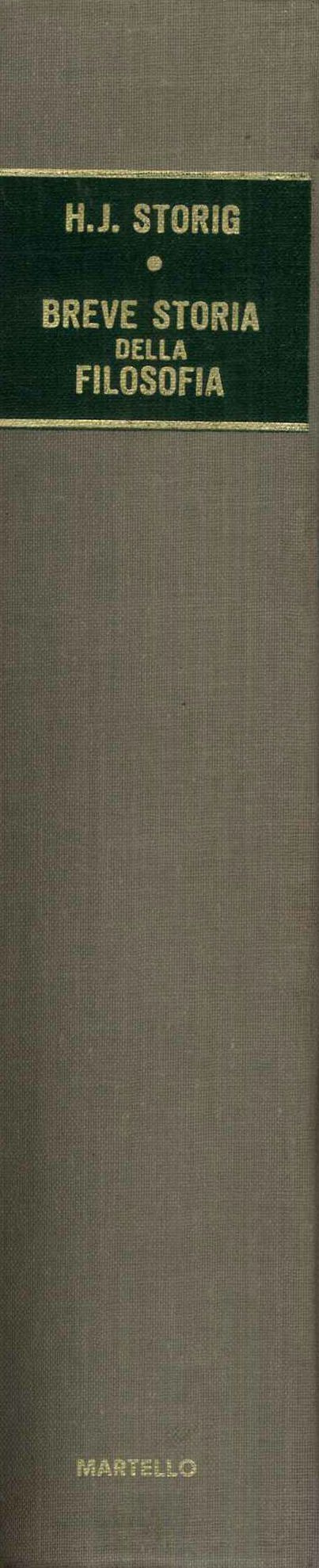 Breve storia della filosofia