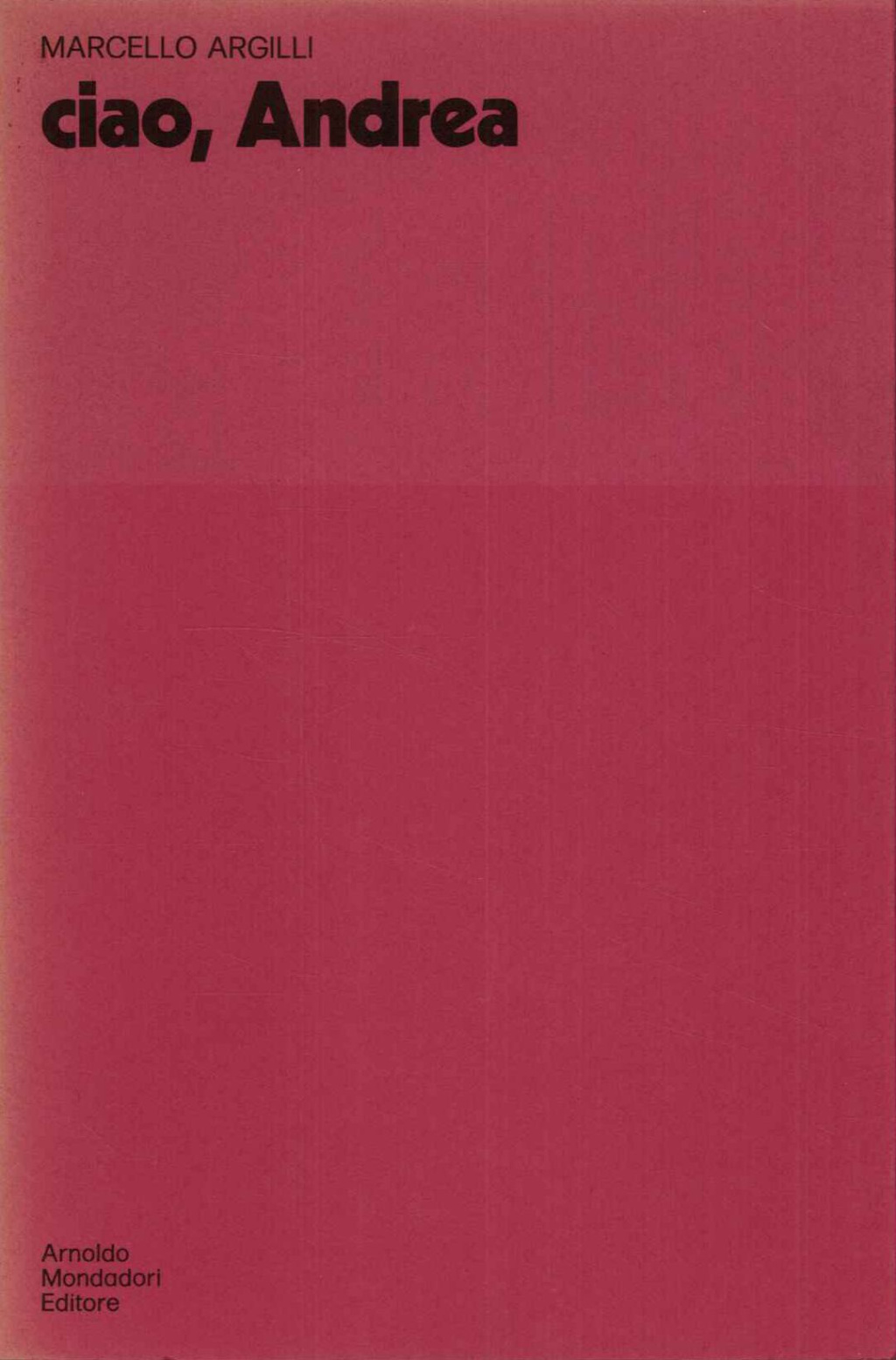 Ciao, Andrea