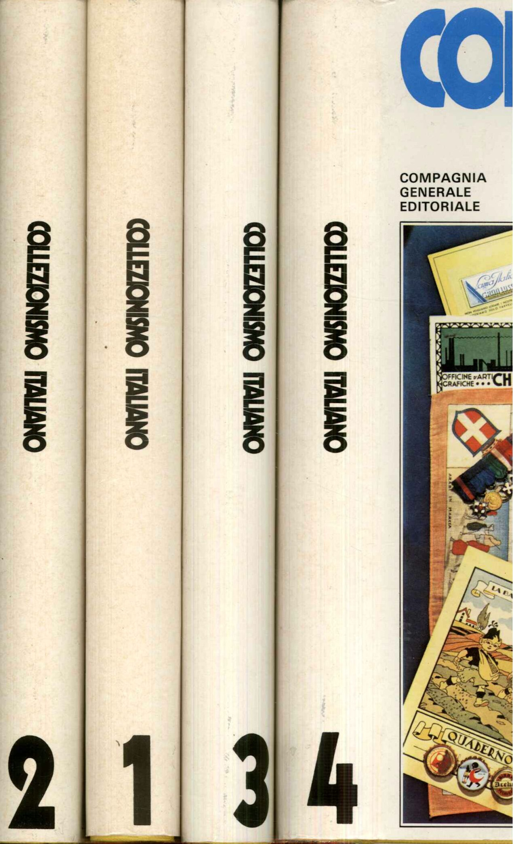Collezionismo italiano. 4 volumi