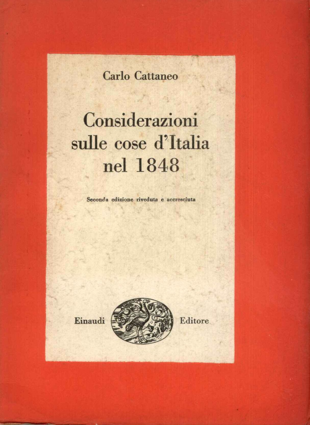 Considerazioni sulle cose d'Italia nel 1848