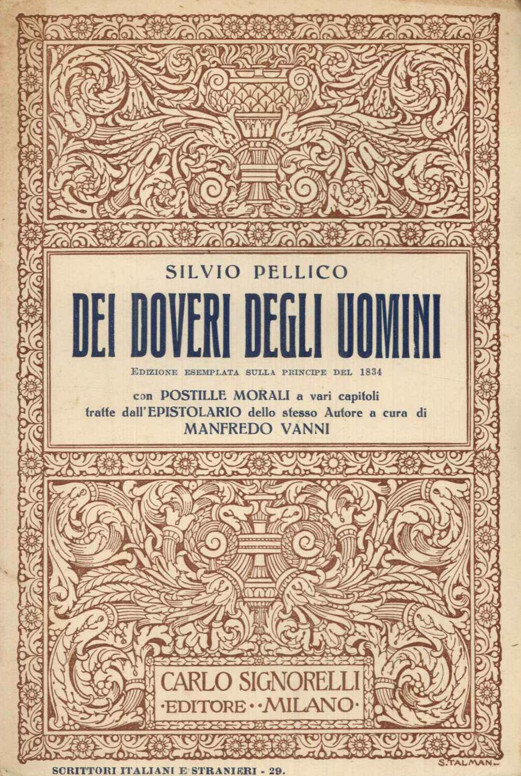 Dei doveri degli uomini