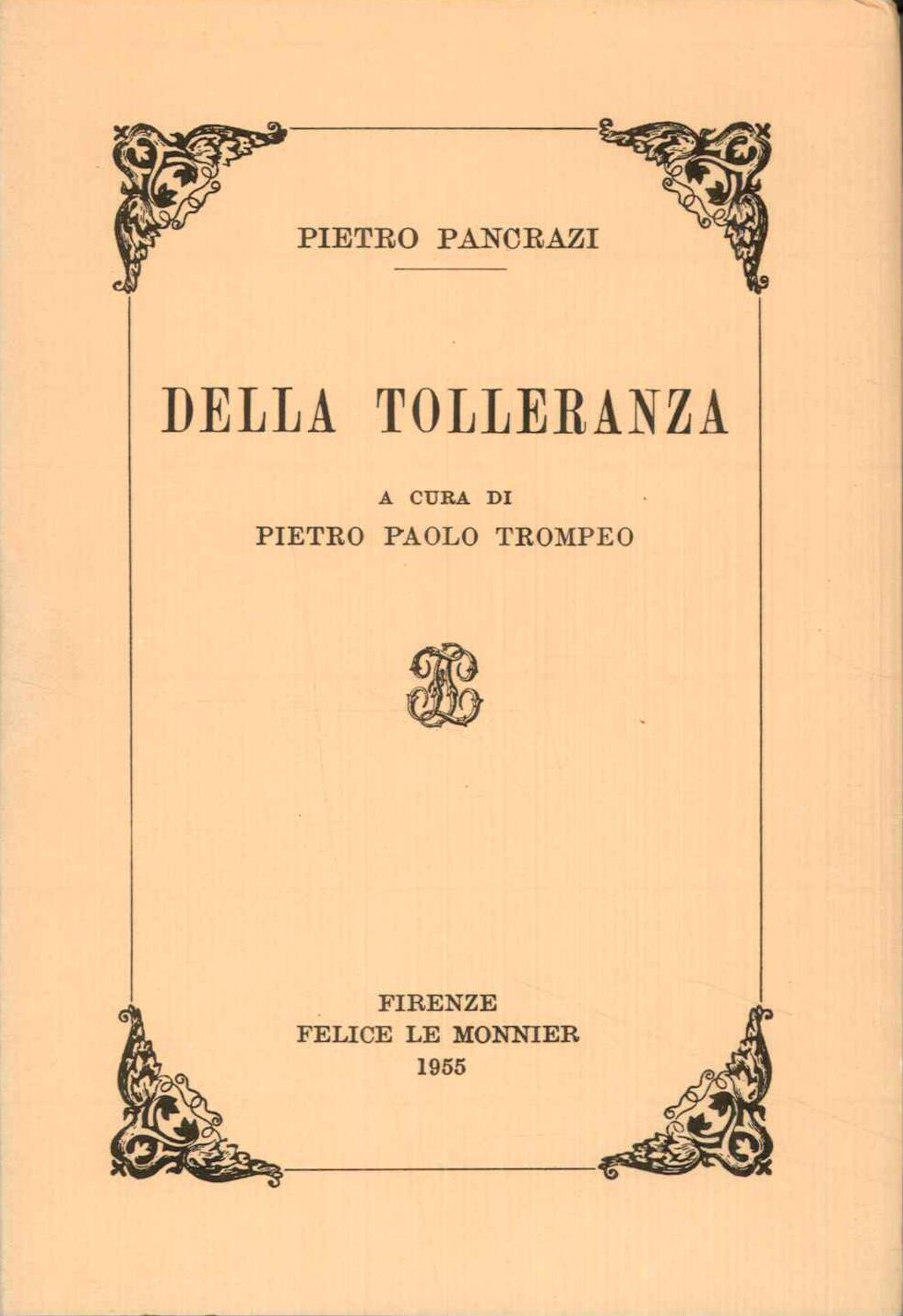 Della tolleranza