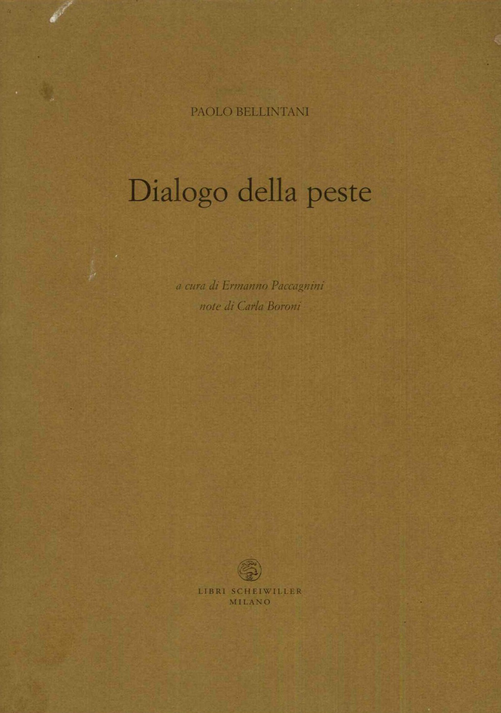 Dialogo della peste