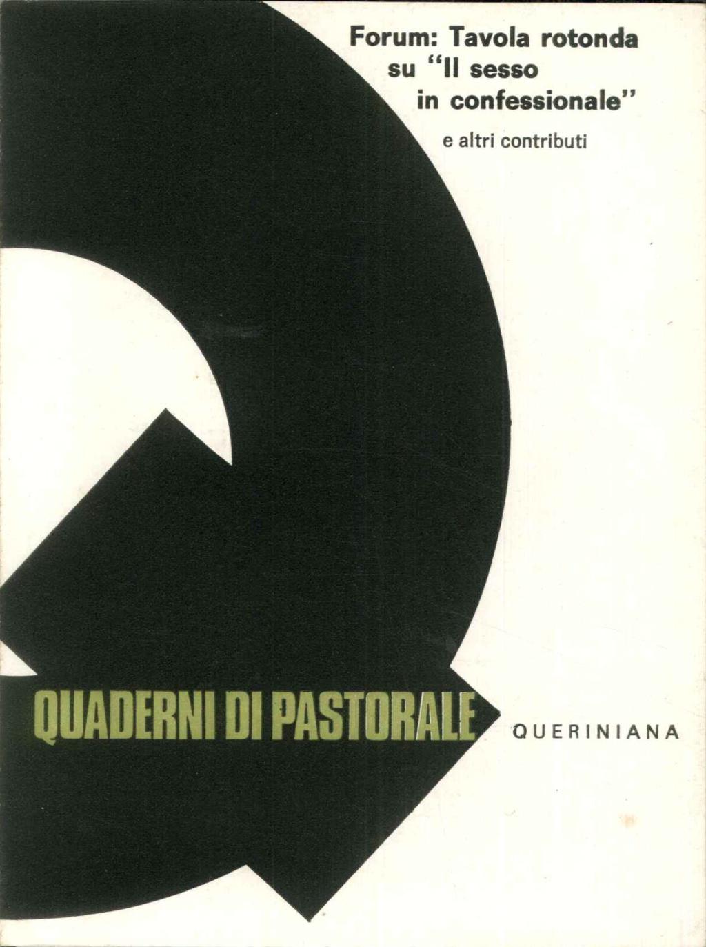 Forum: Tavola rotonda su il sesso in confessionale