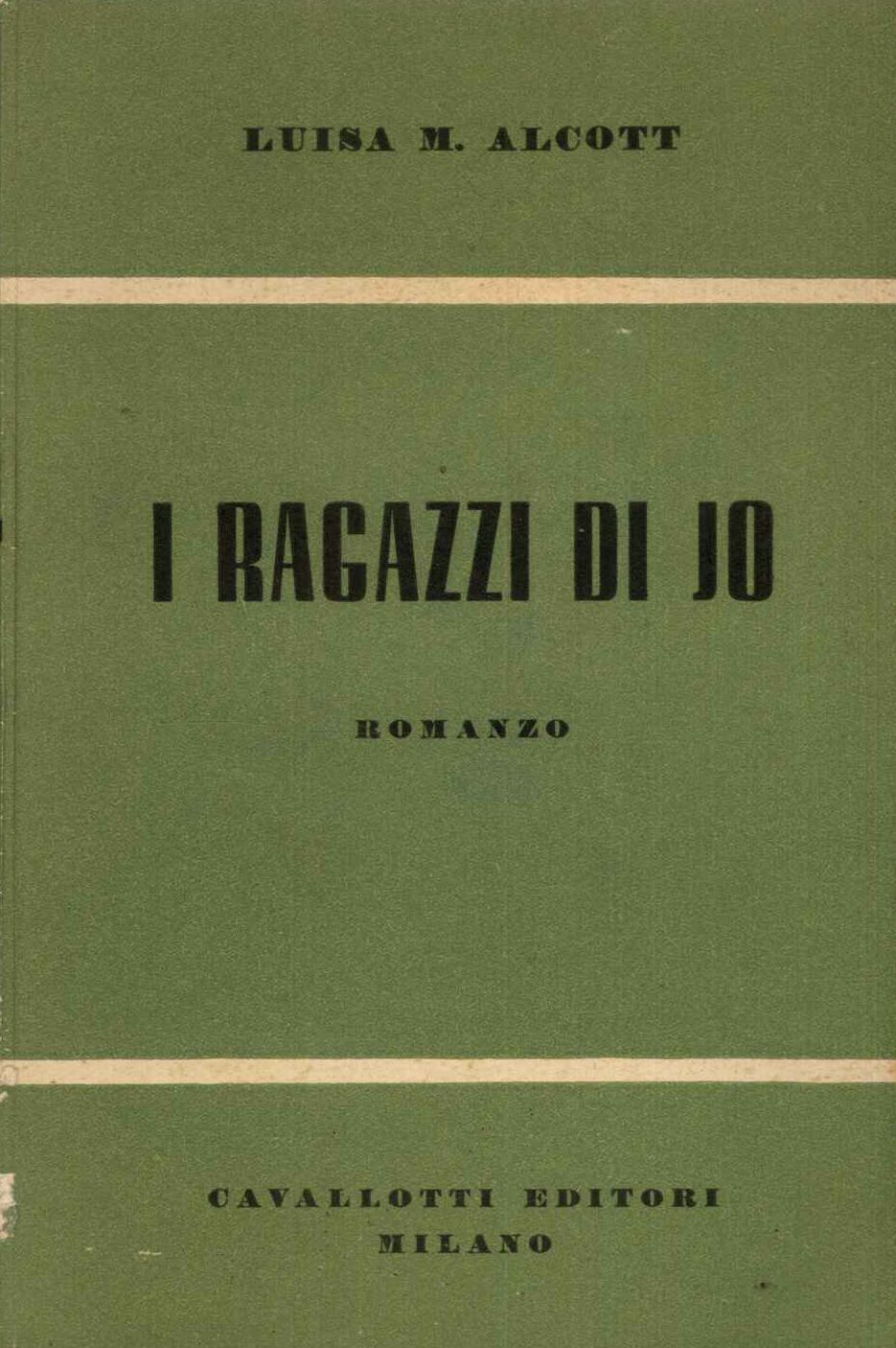 I ragazzi di Jo. Seguito a "Piccoli Uomini".