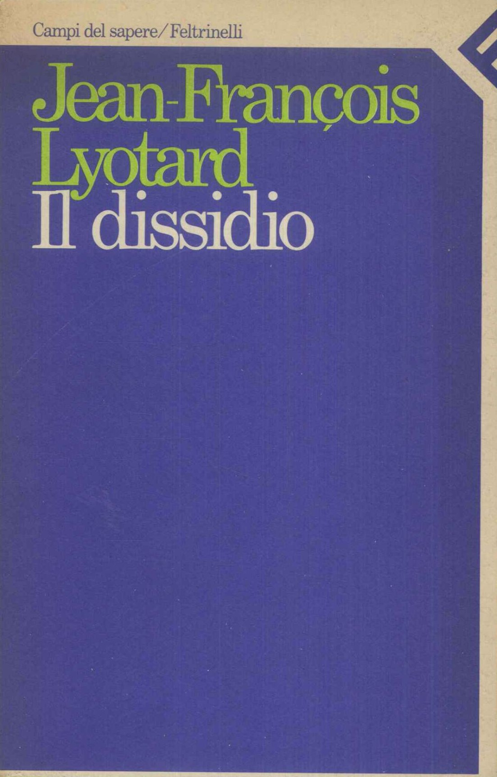 Il dissidio