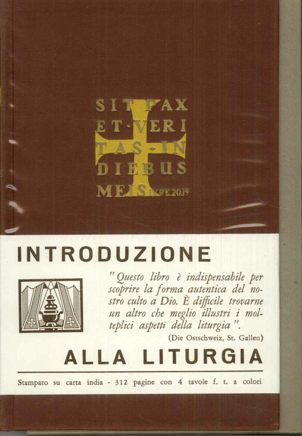 Introduzione alla liturgia. Saggio di teologia del culto