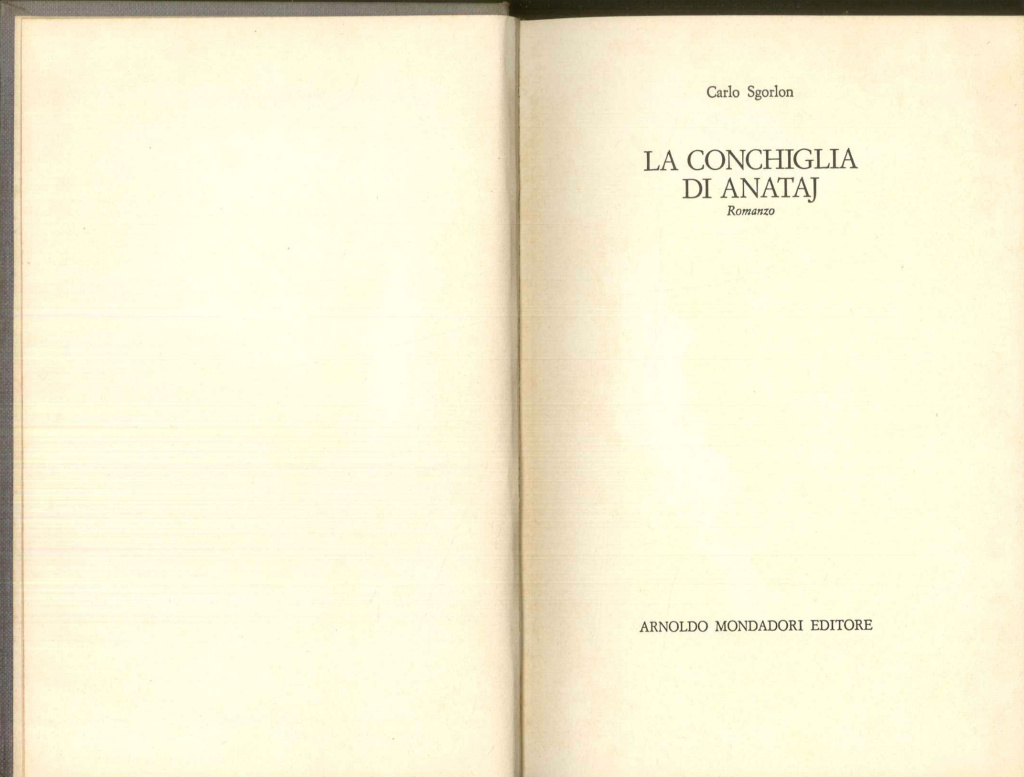 La conchiglia di Anataj