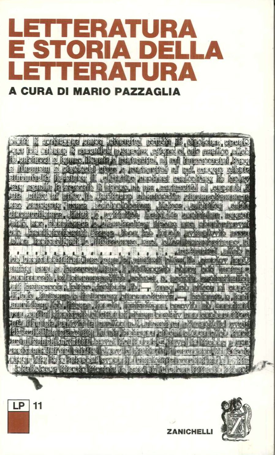 Letteratura e storia della letteratura