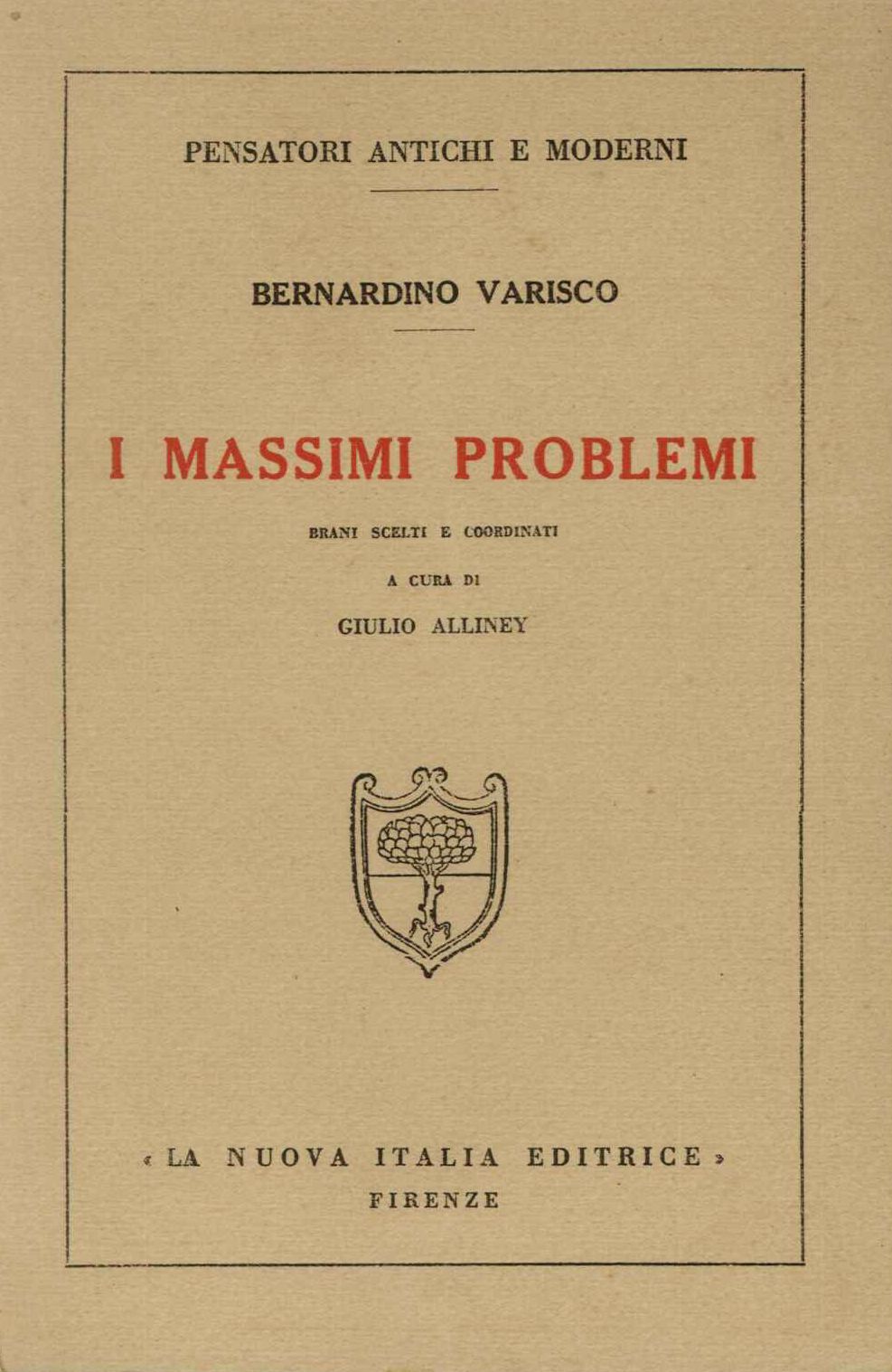 Massimi problemi
