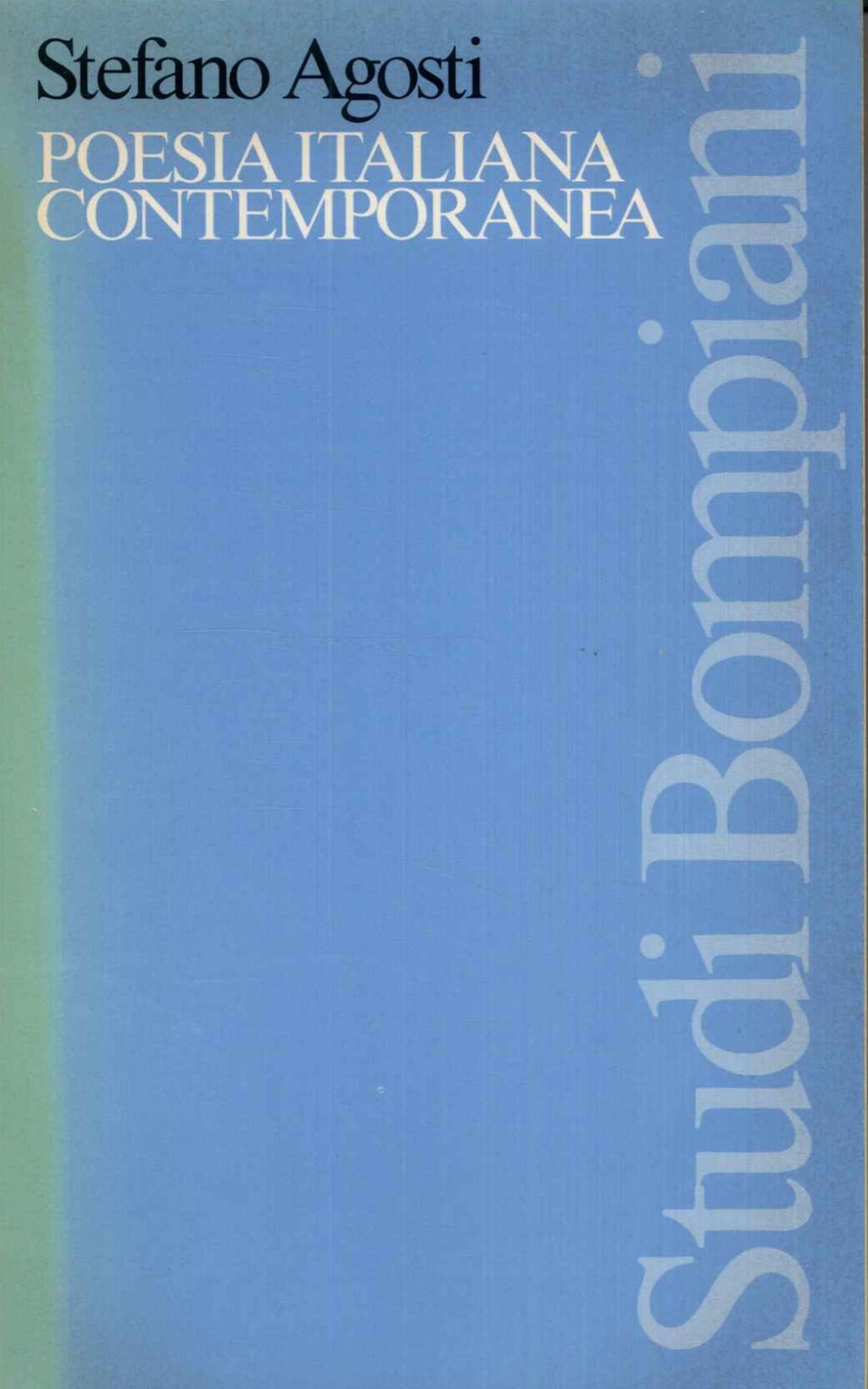 Poesia italiana e contemporanea: Saggi e interventi