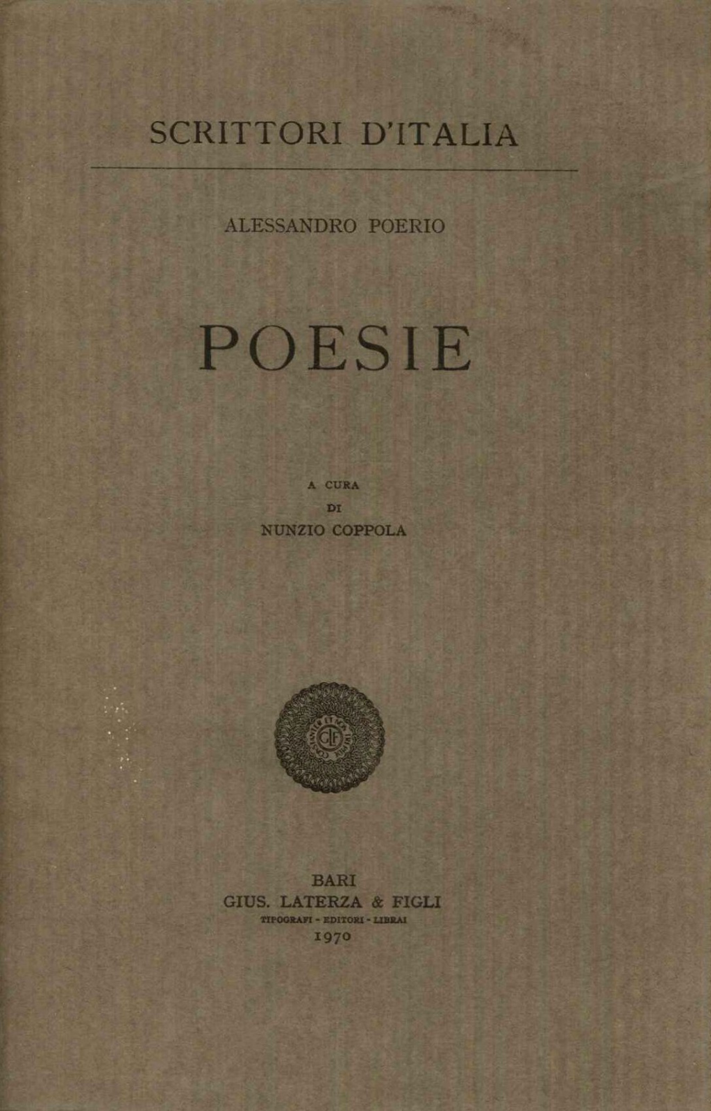 Poesie (Alessandro Poerio)