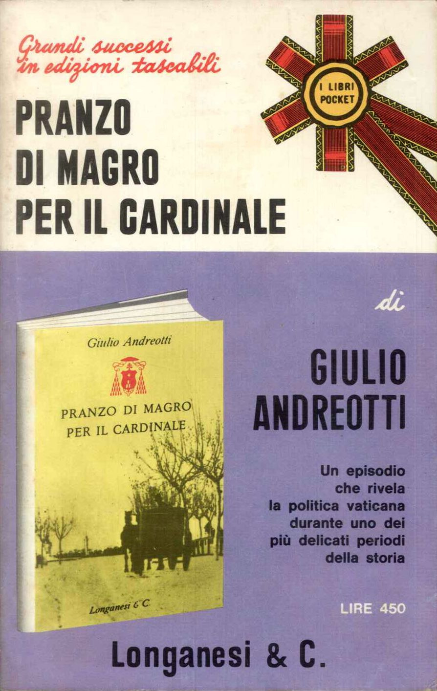 Pranzo di magro per il cardinale