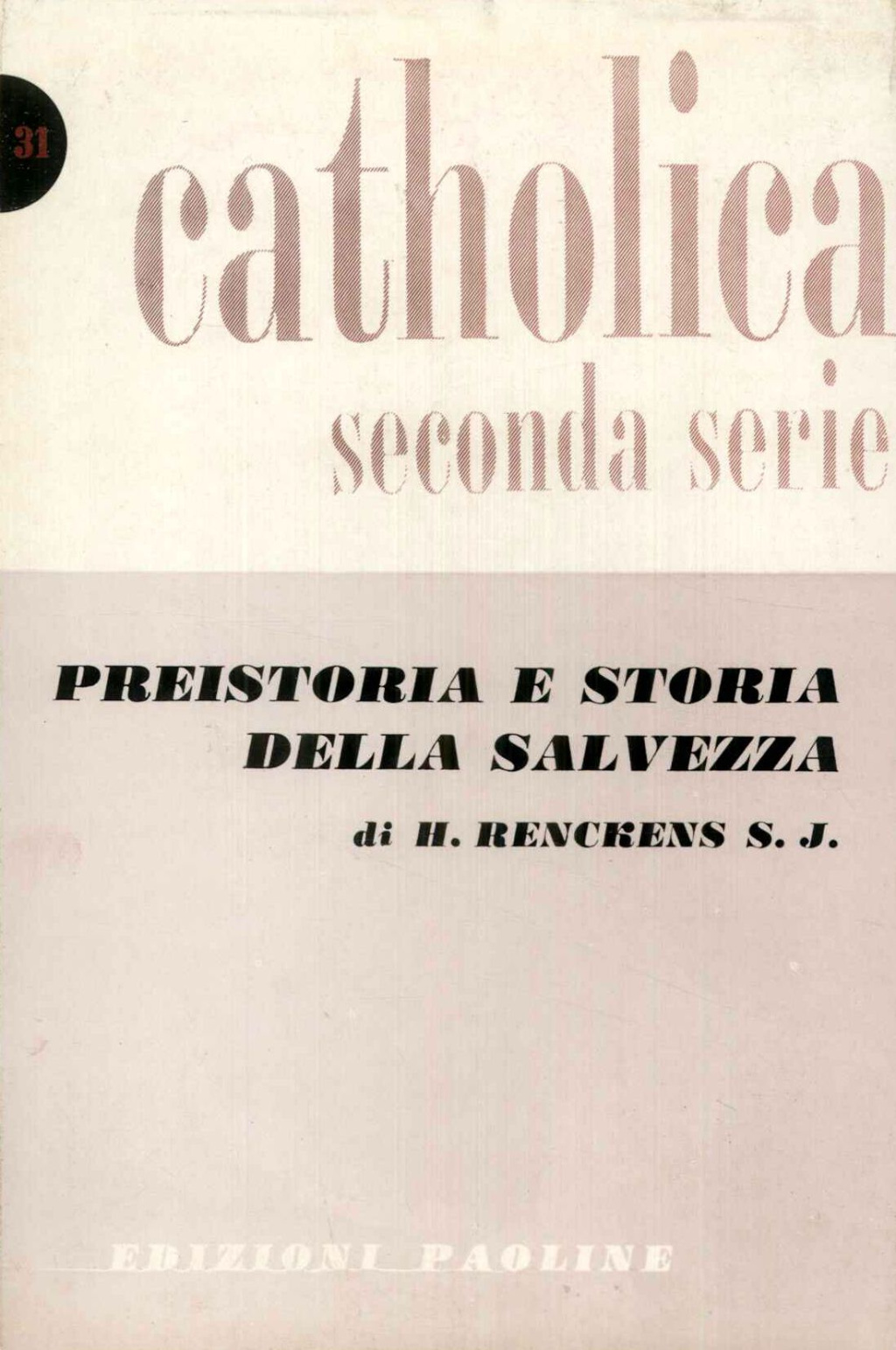Preistoria e storia della salvezza. La concezione ebraica delle origini …