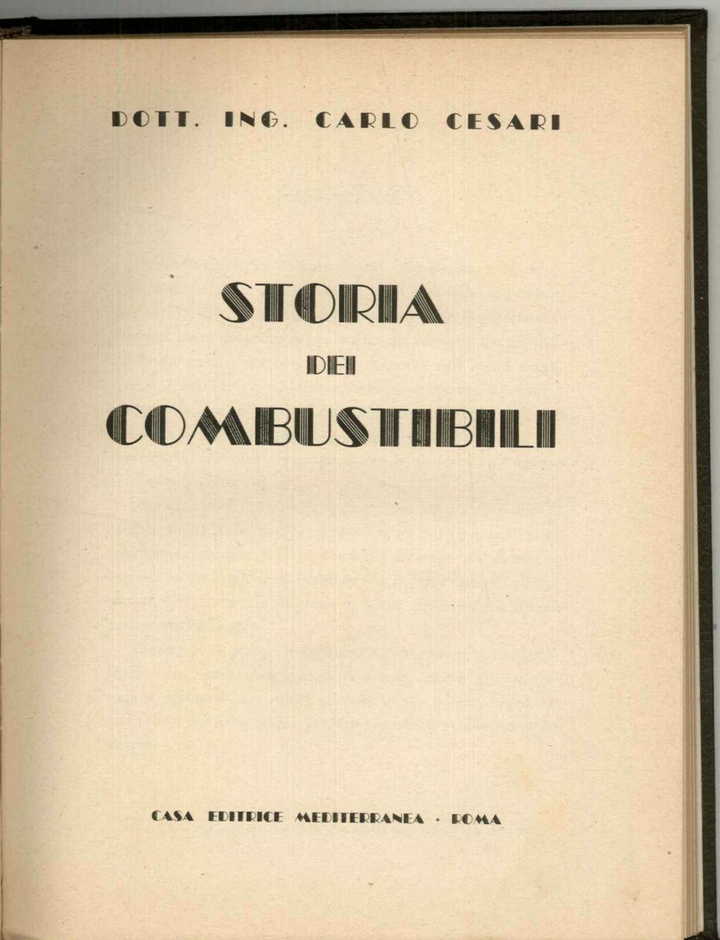 Storia dei combustibili