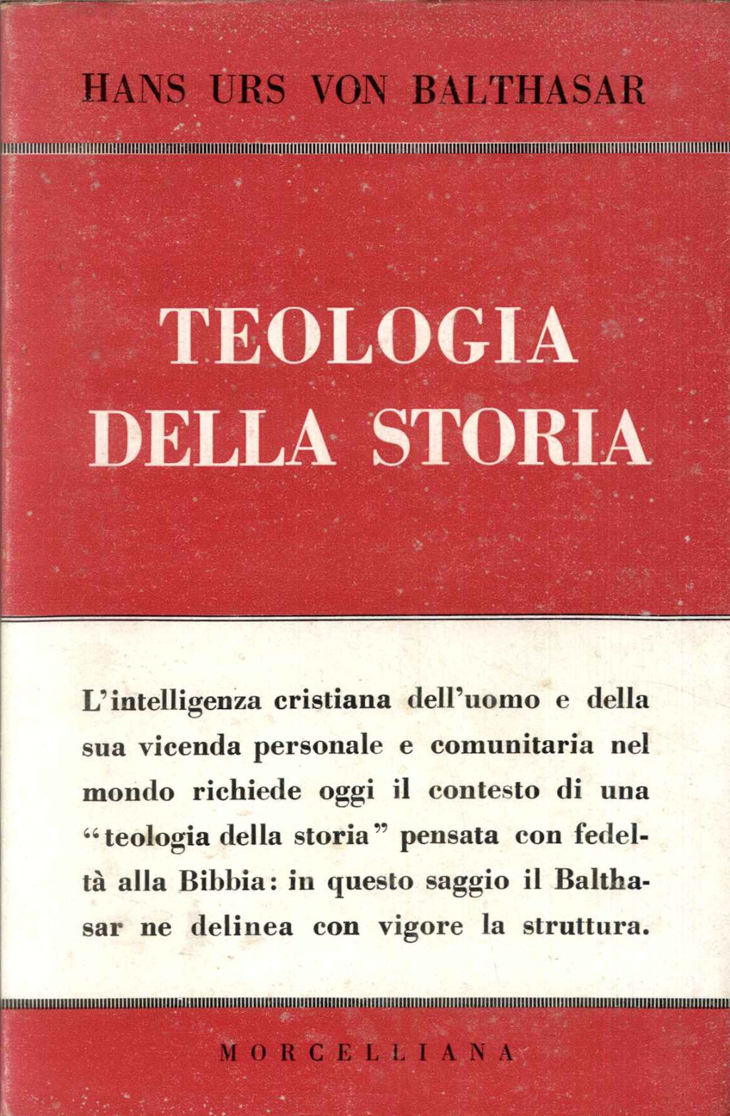 Teologia della storia: Un abbozzo