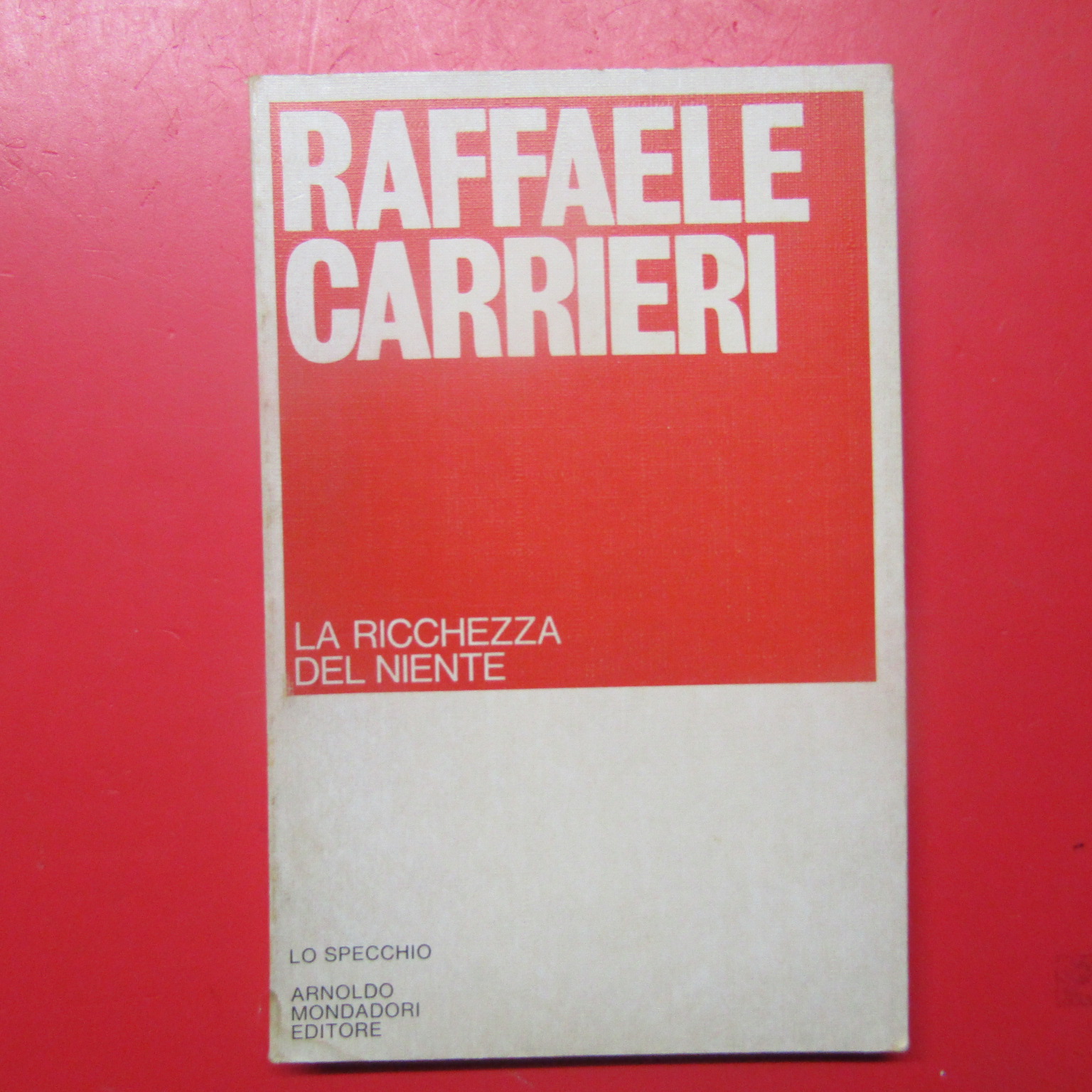 La ricchezza del niente