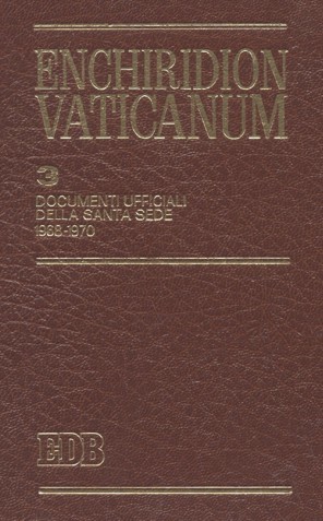 Enchiridion Vaticanum 3.