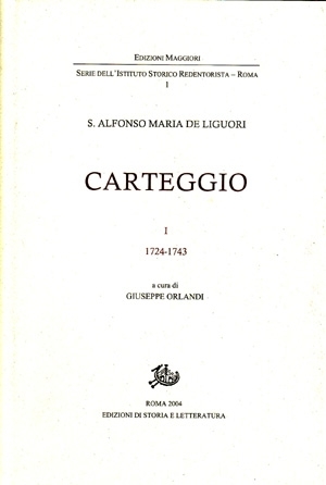 Carteggio 1 1724-1743.