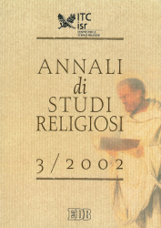 Annali di Studi Religiosi 3/2002.