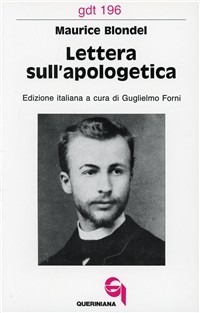 Lettera sull'apologetica.