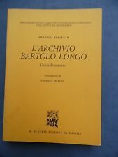 L'Archivio Bartolo Longo.