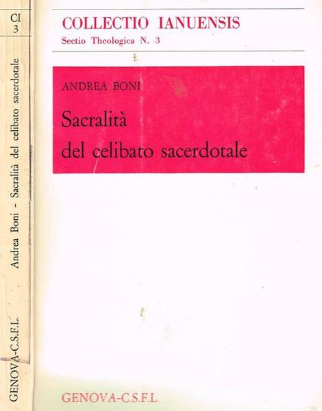 Sacralita' del celibato sacerdotale.