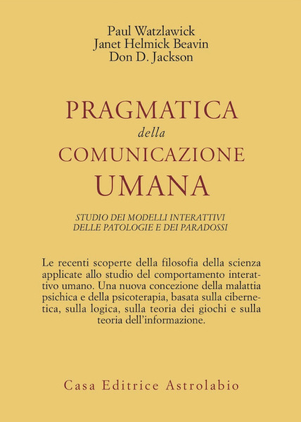 Pragmatica della comunicazione umana.