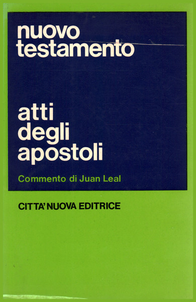 Atti degli apostoli.