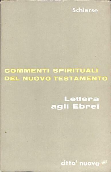 Lettera agli ebrei.