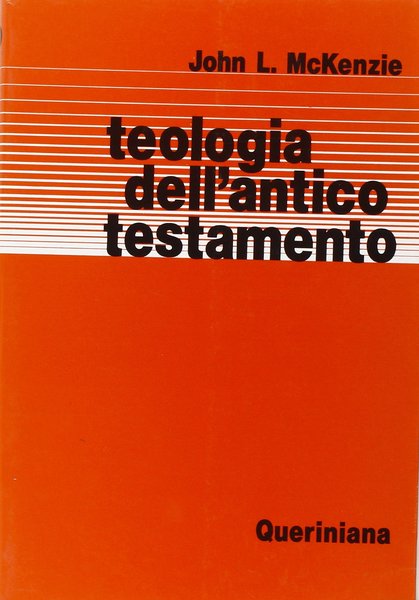 Teologia dell'antico testamento.