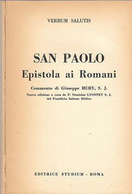 San Paolo Epistola ai Romani.