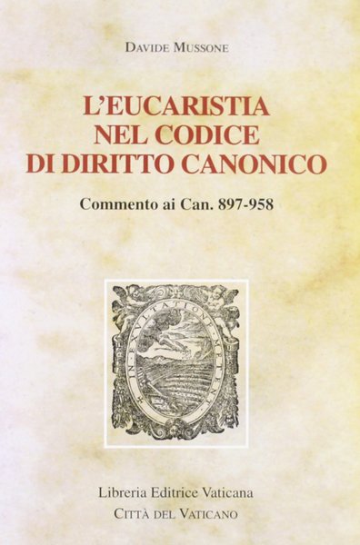 L'eucaristia nel codice di diritto canonico.