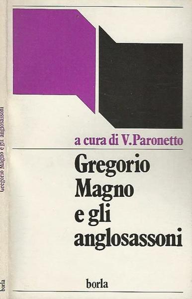 Gregorio Magno e gli anglosassoni.