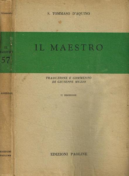 Il maestro.