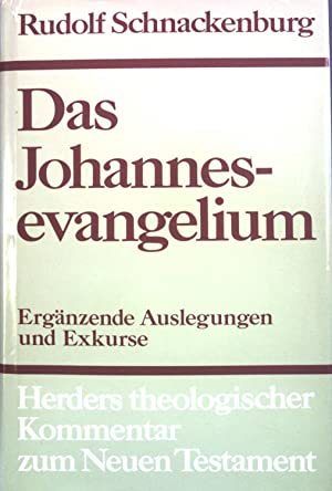 Das Johannesevangelium vol. IV/4.