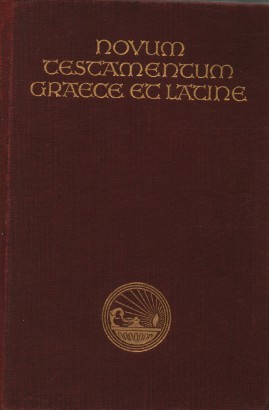 Novum testamentum graece et latine. Utrumque textum cum apparatu critico …