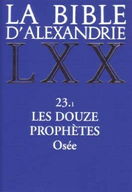 Les douze prophetes. Osee