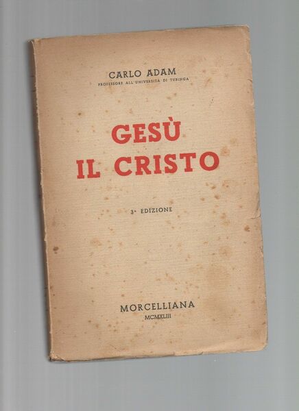 Gesù il Cristo.