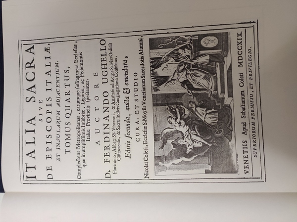 Italia sacra tomus 3: complectens Metropolitanas, earumque suffraganeas Ecclesias, quae …