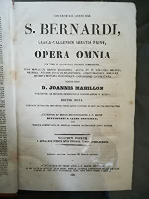 Opera omnia (vol. 3). a cura di Jean Mabillon