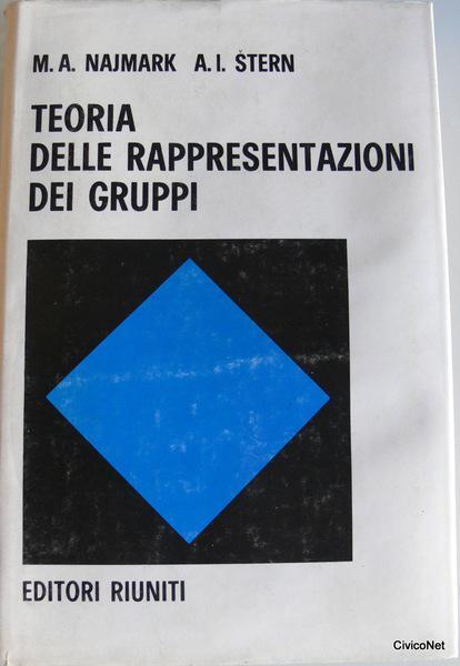 Teoria delle rappresentazioni dei gruppi.