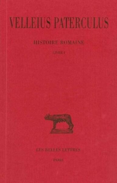 Histoire romaine (Tomo 1, libro 1).